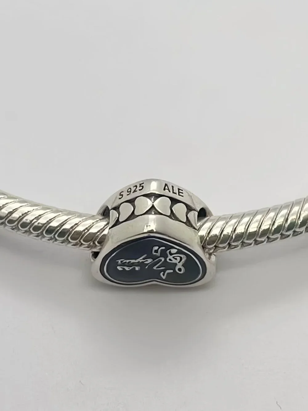 Pandora Vegas Show Double Sided Las Vegas Heart Charm Oh I Miss the Shows - Picture 2 of 3